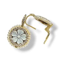 Earrings Mandile 1922 Woman Cammei  in Silver Conchiglia 2KK56084POR - 2KK56084POR